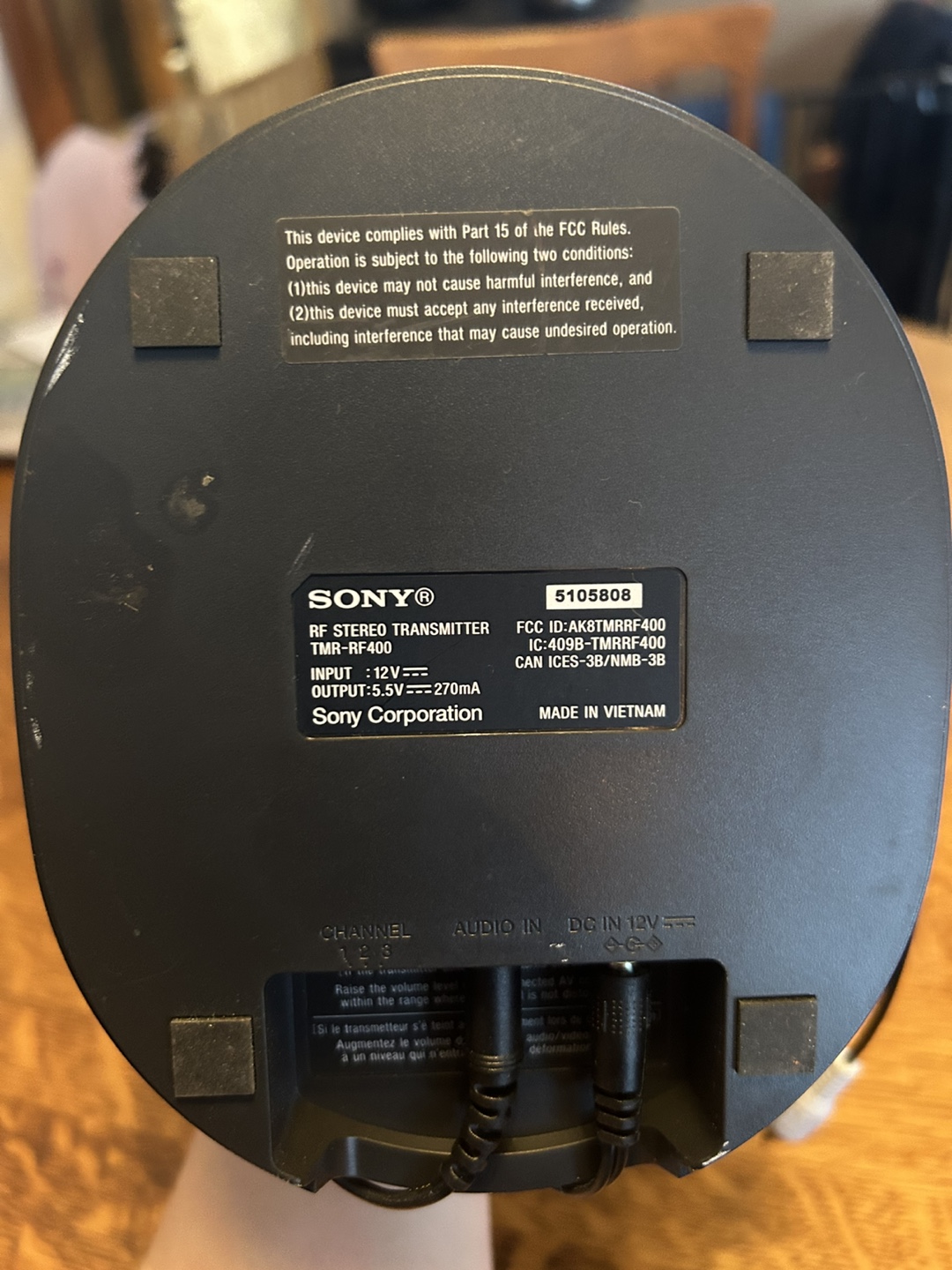 Sony Wireless Home Theatre Headphones with Charging Stand - photo 4