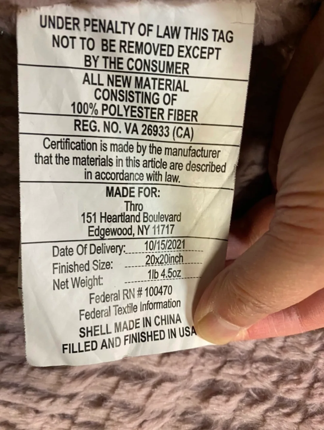 Mauve pink soft fluffy decorative throw pillows set of 2 image indicator(4)