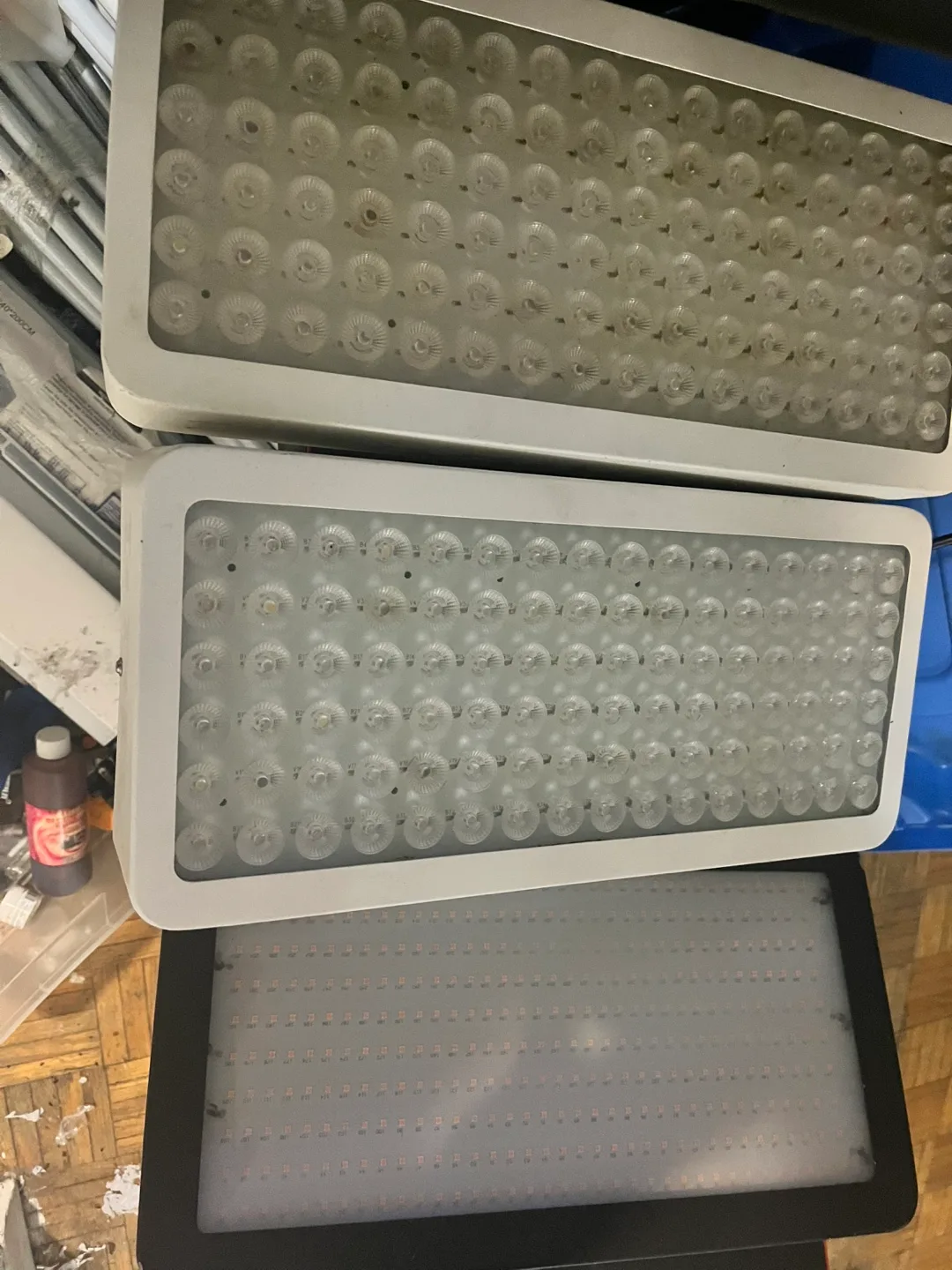 Three LED Grow Lights and a UV-B Light Fixture image indicator(3)