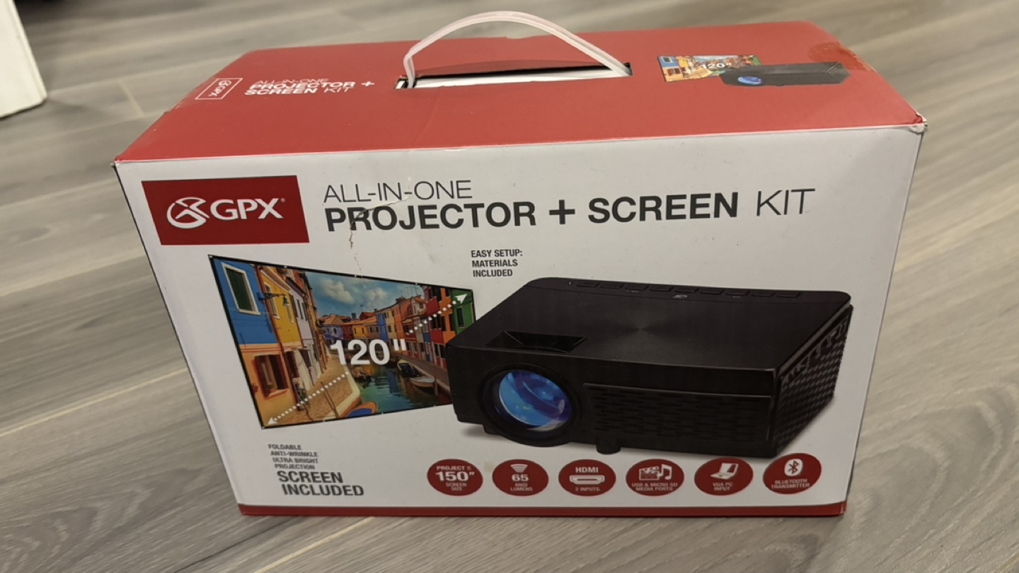 Projector + Screen Kit