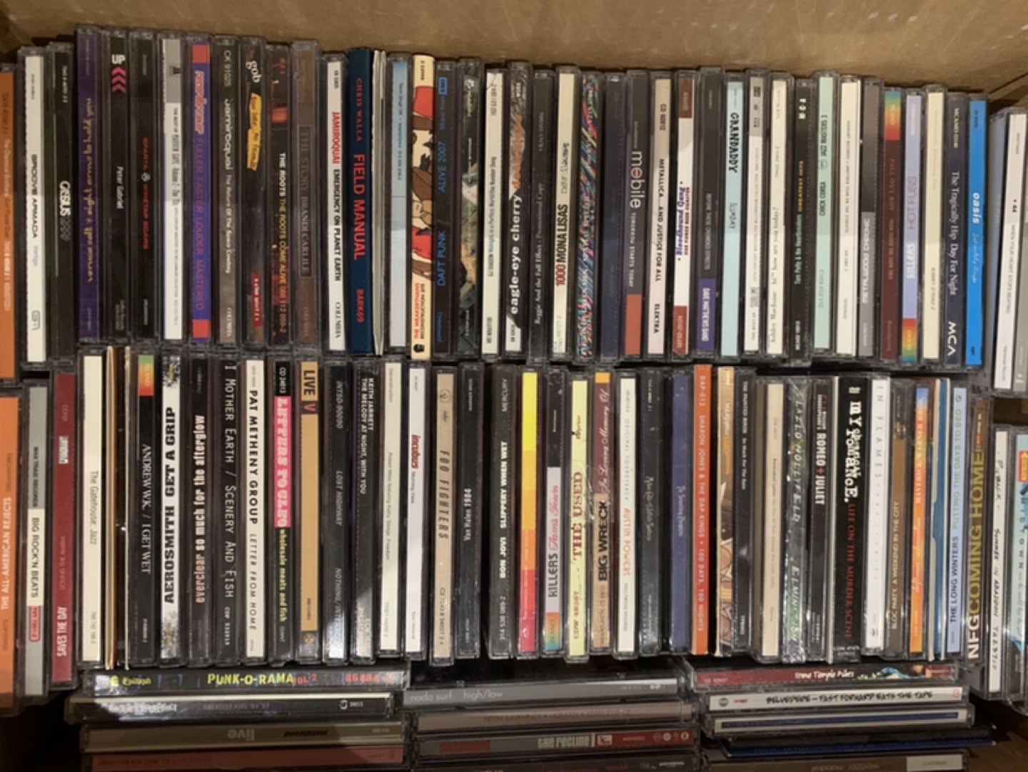 Huge CD Lot - 50+ CDs FREE Jazz/Punk/Emo/Indie/Electronic/House