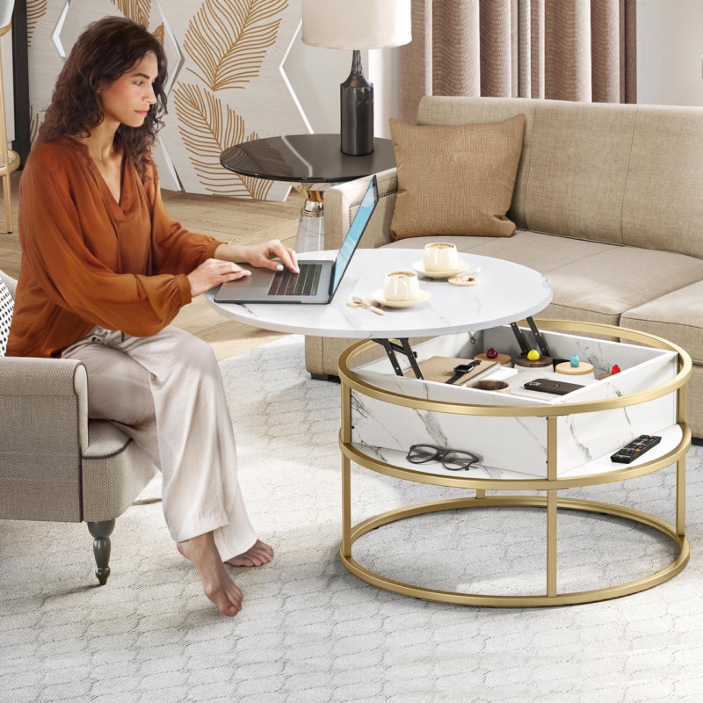 Willa Arlo™ Interiors Rothwell Lift Top Coffee Table - photo 4
