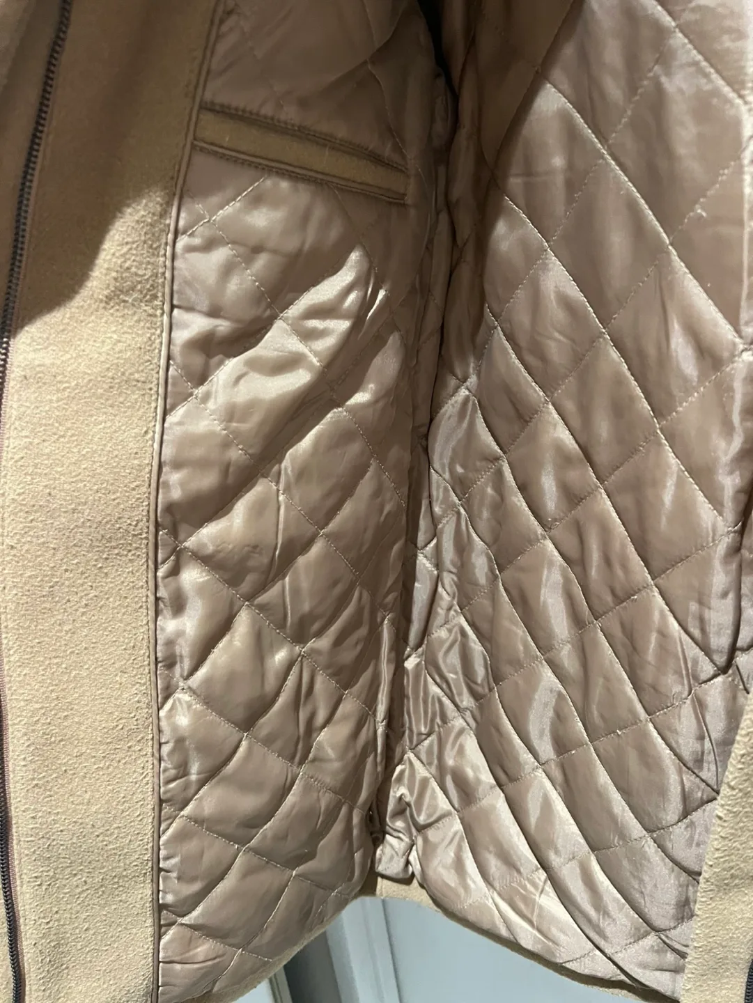 RW&CO. Camel Hooded Peacoat - Size XS image indicator(7)