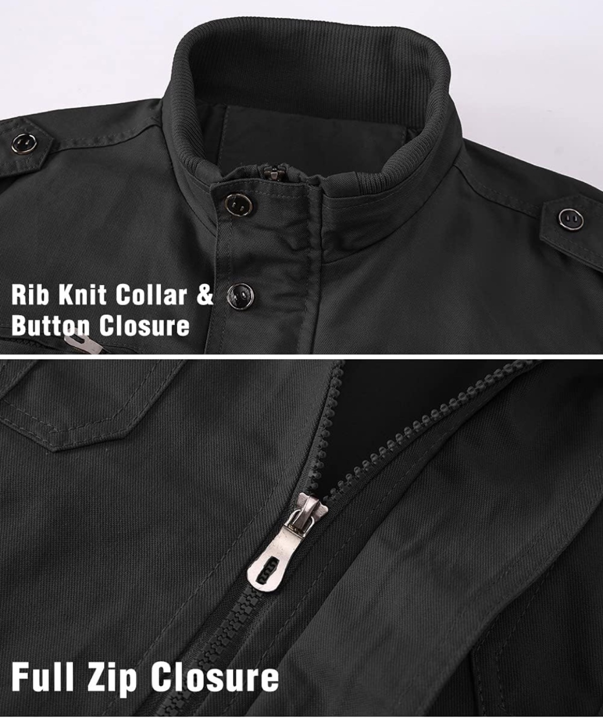 NEW! Men's Military Jacket Cargo Bomber With Multi-pockets - photo 3