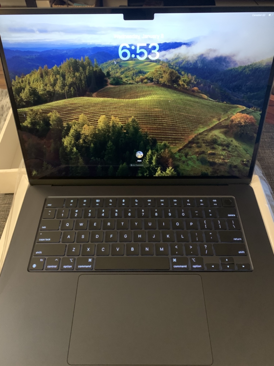 15-inch MacBook Air with Apple M3 Chip - 8GB RAM, 256GB SSD