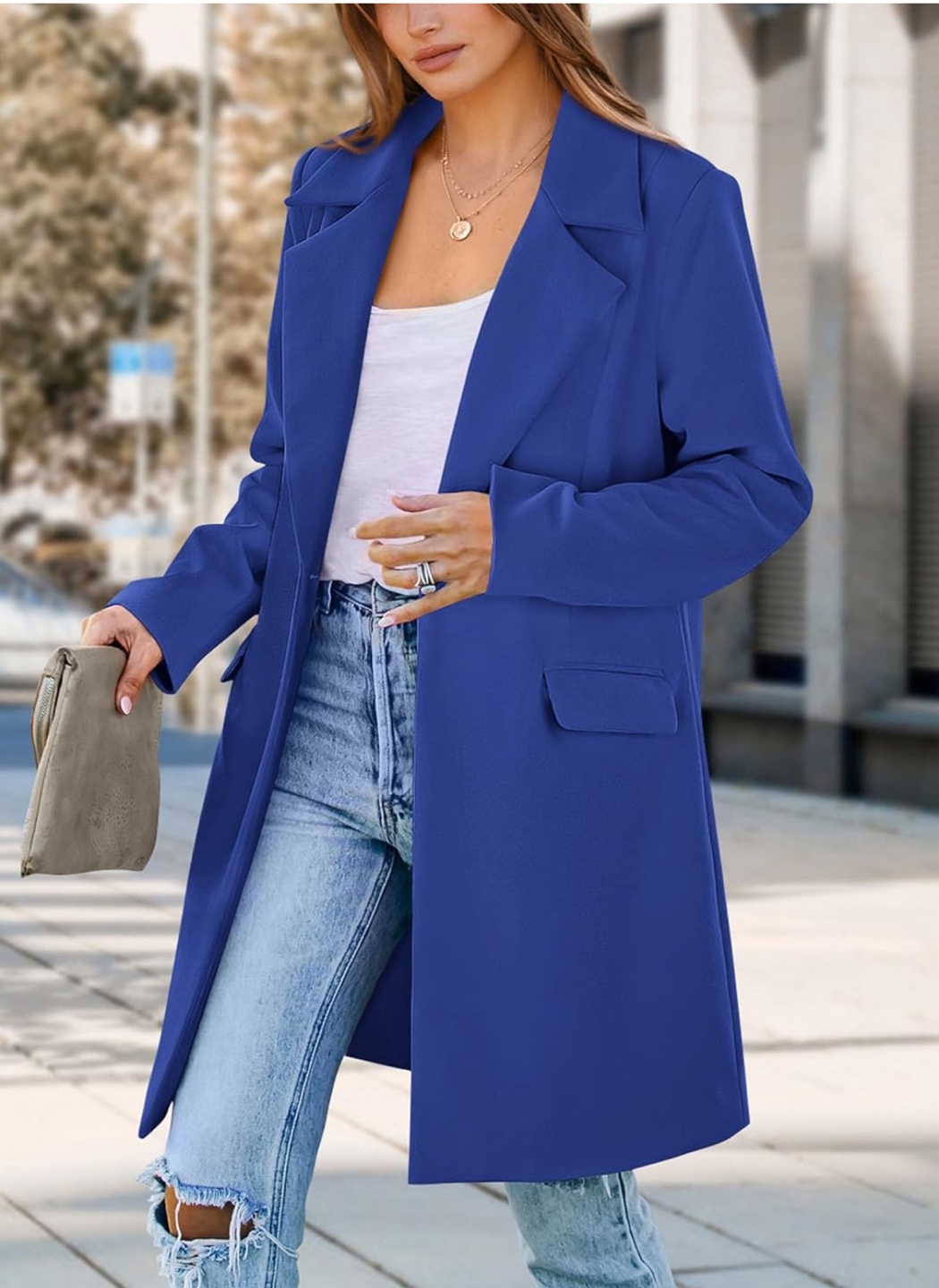 NEW! PRETTYGARDEN Women's Long Blazer Jacket - photo 3