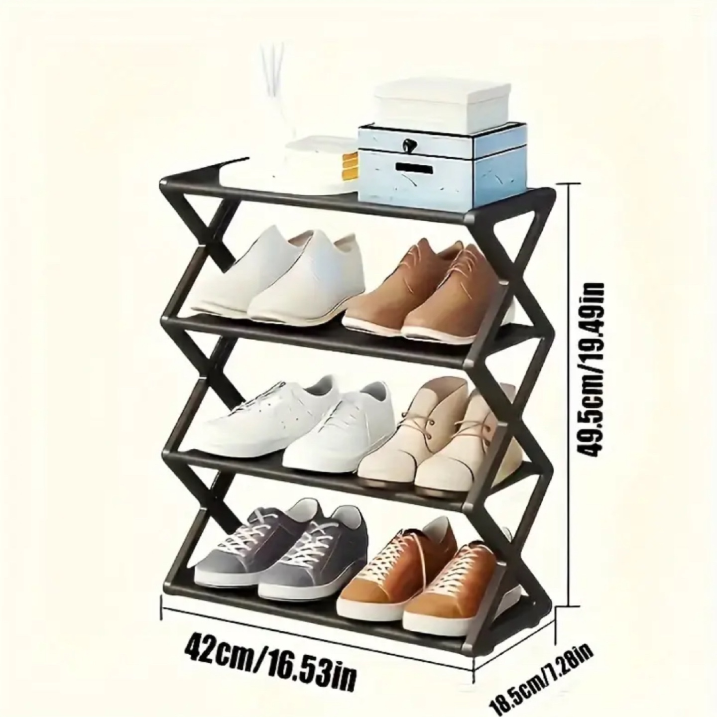 Four-Tier Shoe Rack - photo 2
