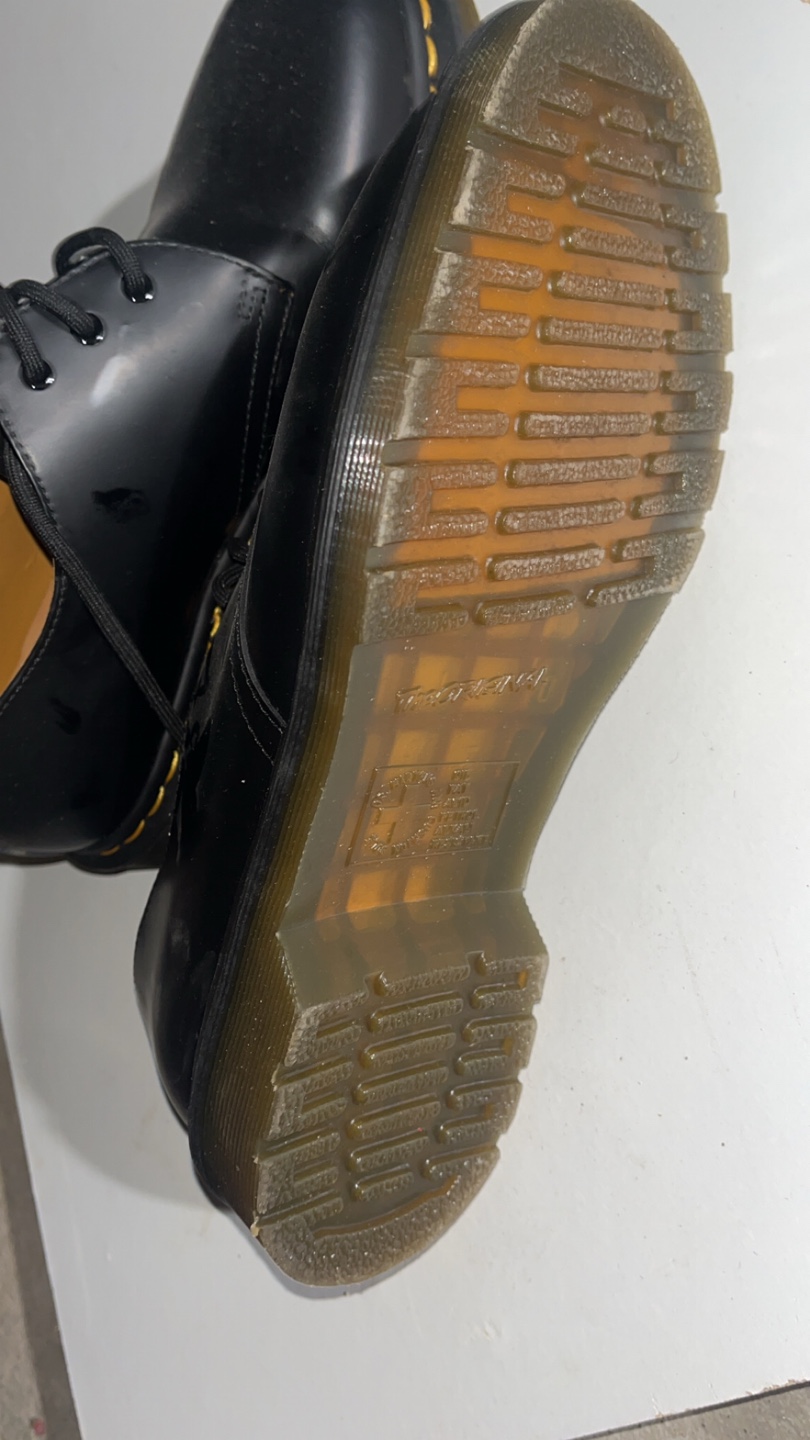 Dr. Martens Women's Black 1461 Shoes - Size US 9 - photo 3