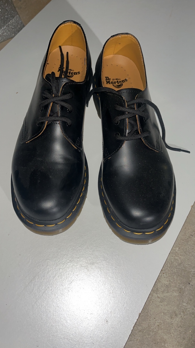 Dr. Martens Women's Black 1461 Shoes - Size US 9 - photo 2