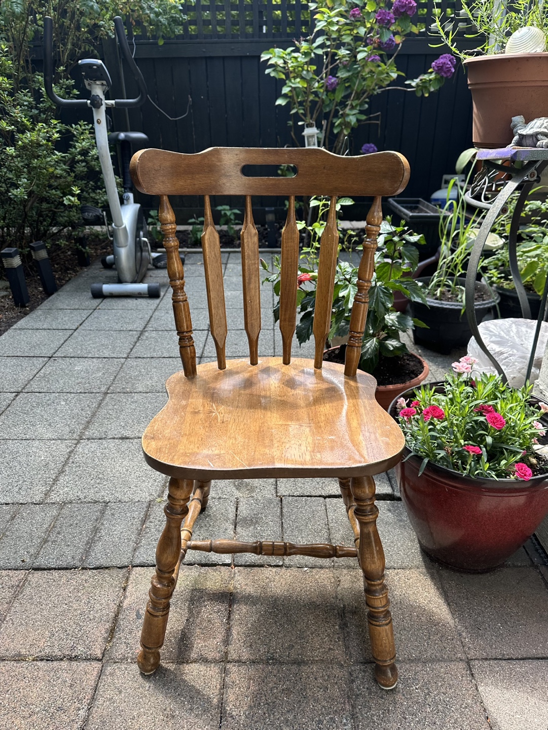 Brown Wooden Chair