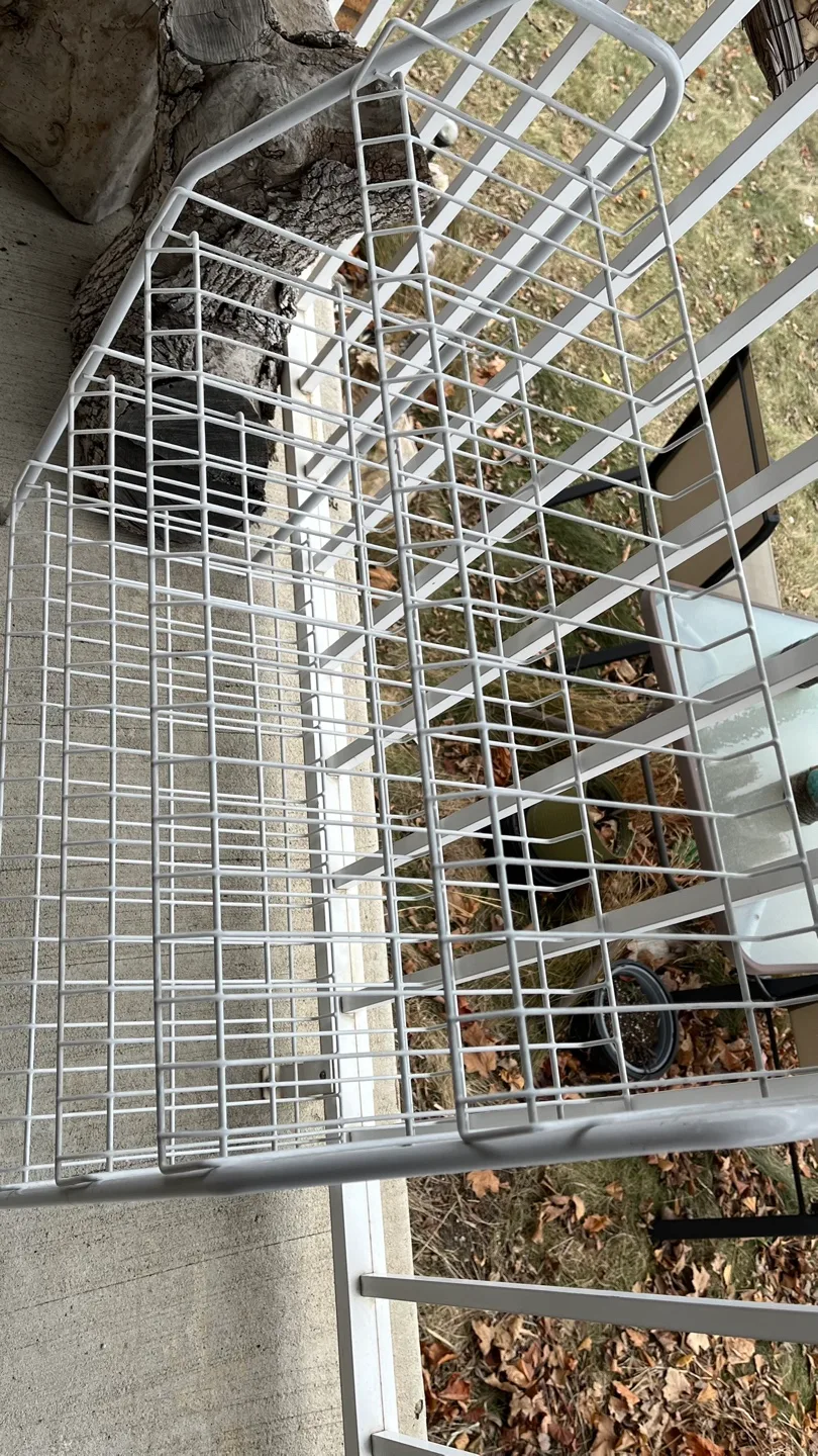 White Metal 4-Tier Storage Rack image indicator(2)