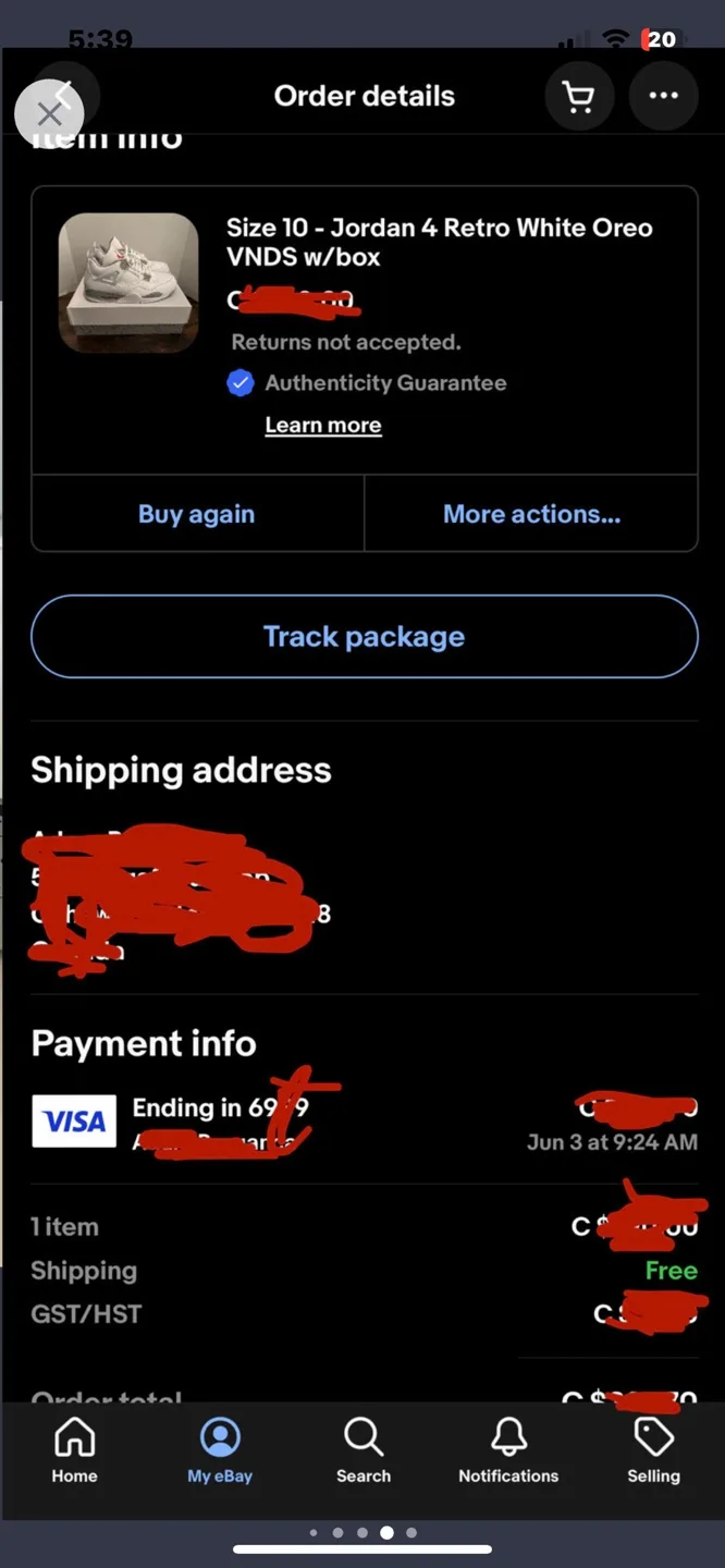 Jordan 4 Oreo image indicator(8)