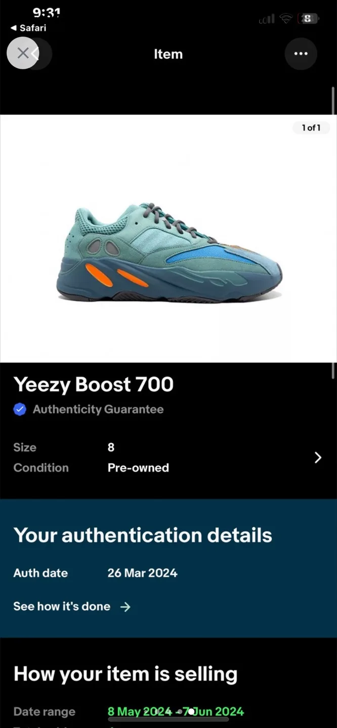 Yeezy 700 Faded Asure image indicator(7)