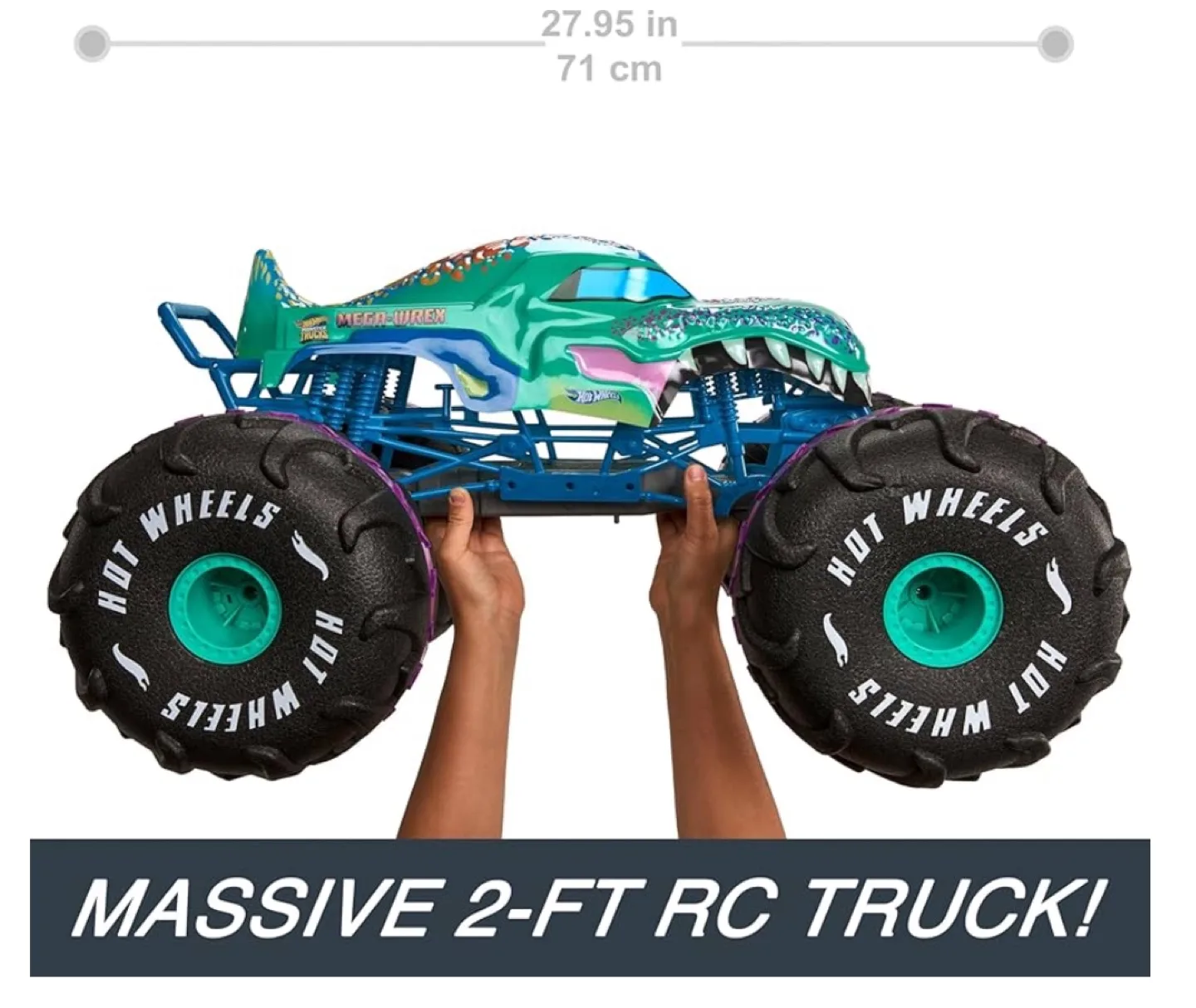 Hot Wheels Monster Trucks Megalodon Remote Control Vehicle image indicator(2)