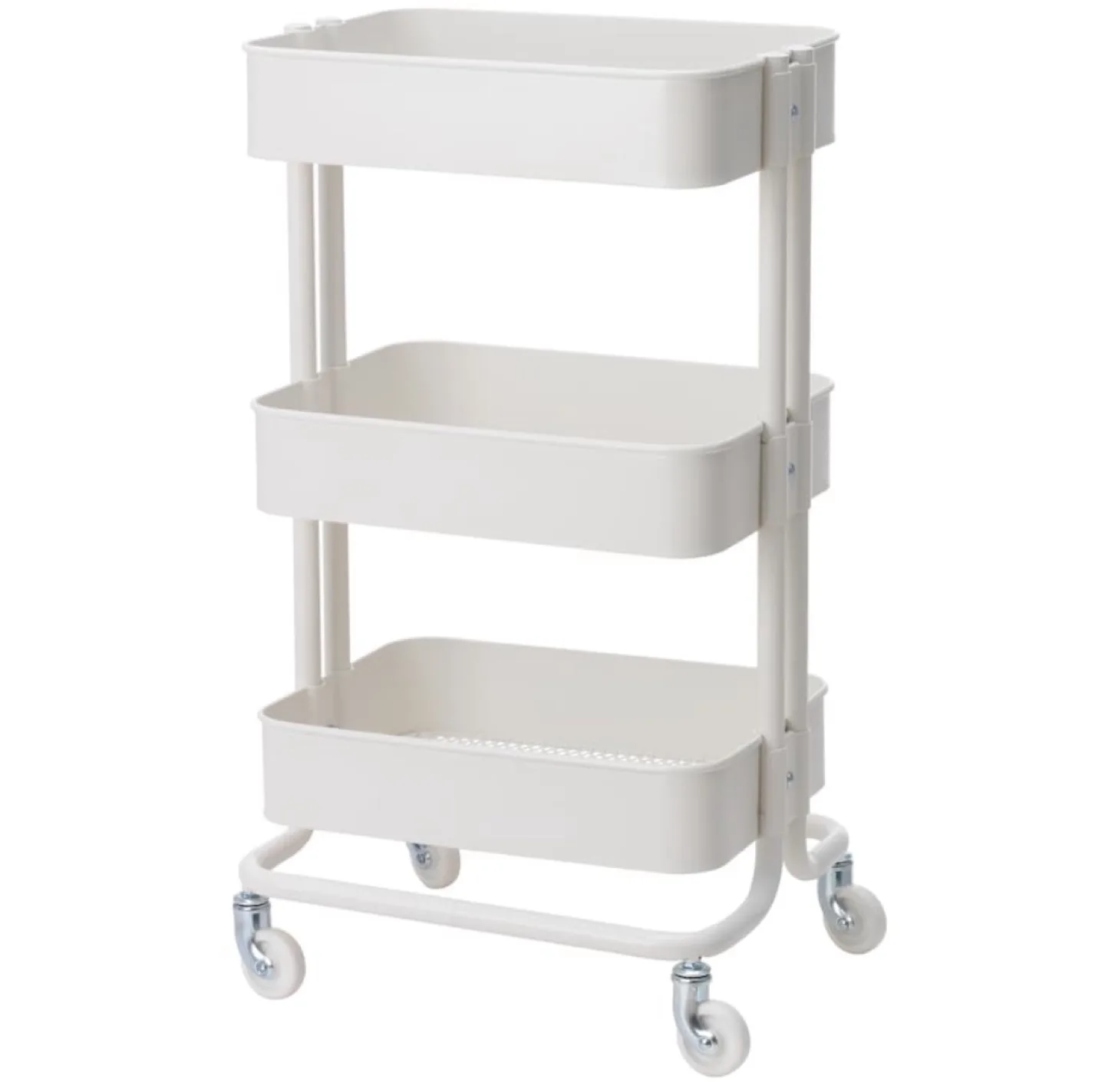 IKEA Raskog 3-Tier Utility Cart - White thumbnail