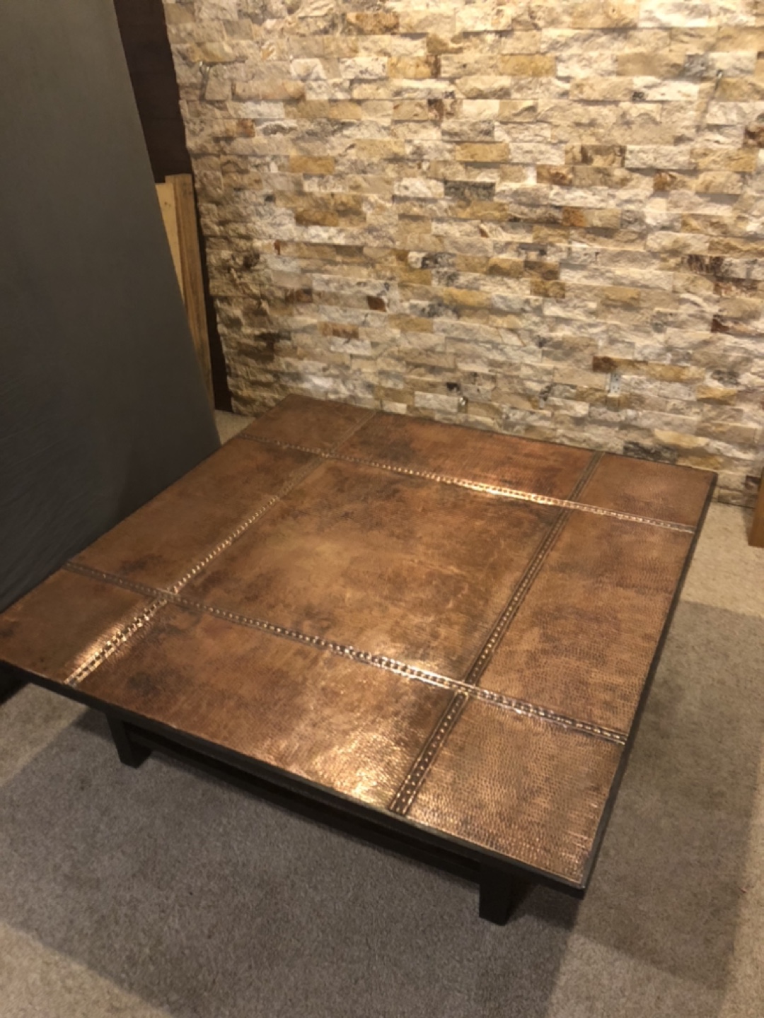 Copper Top Coffee Table - photo 4