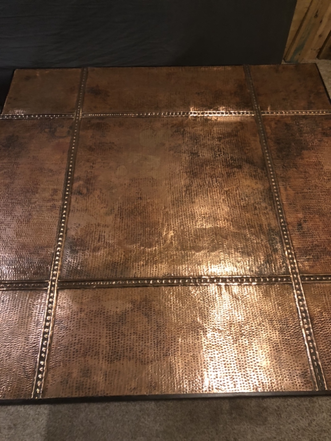 Copper Top Coffee Table - photo 2