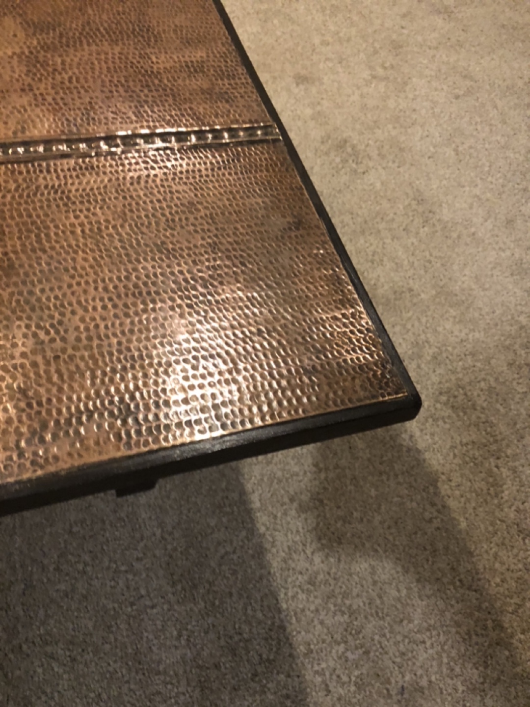 Copper Top Coffee Table - photo 5