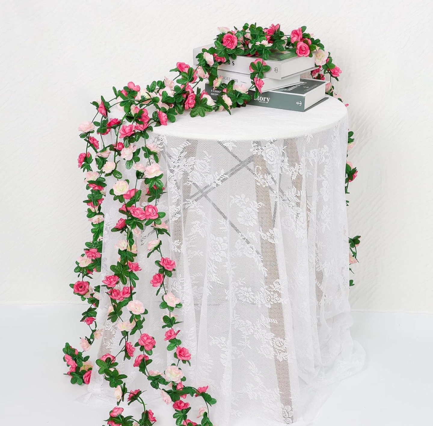 Artificial Rose Garland (4pcs) - photo 3