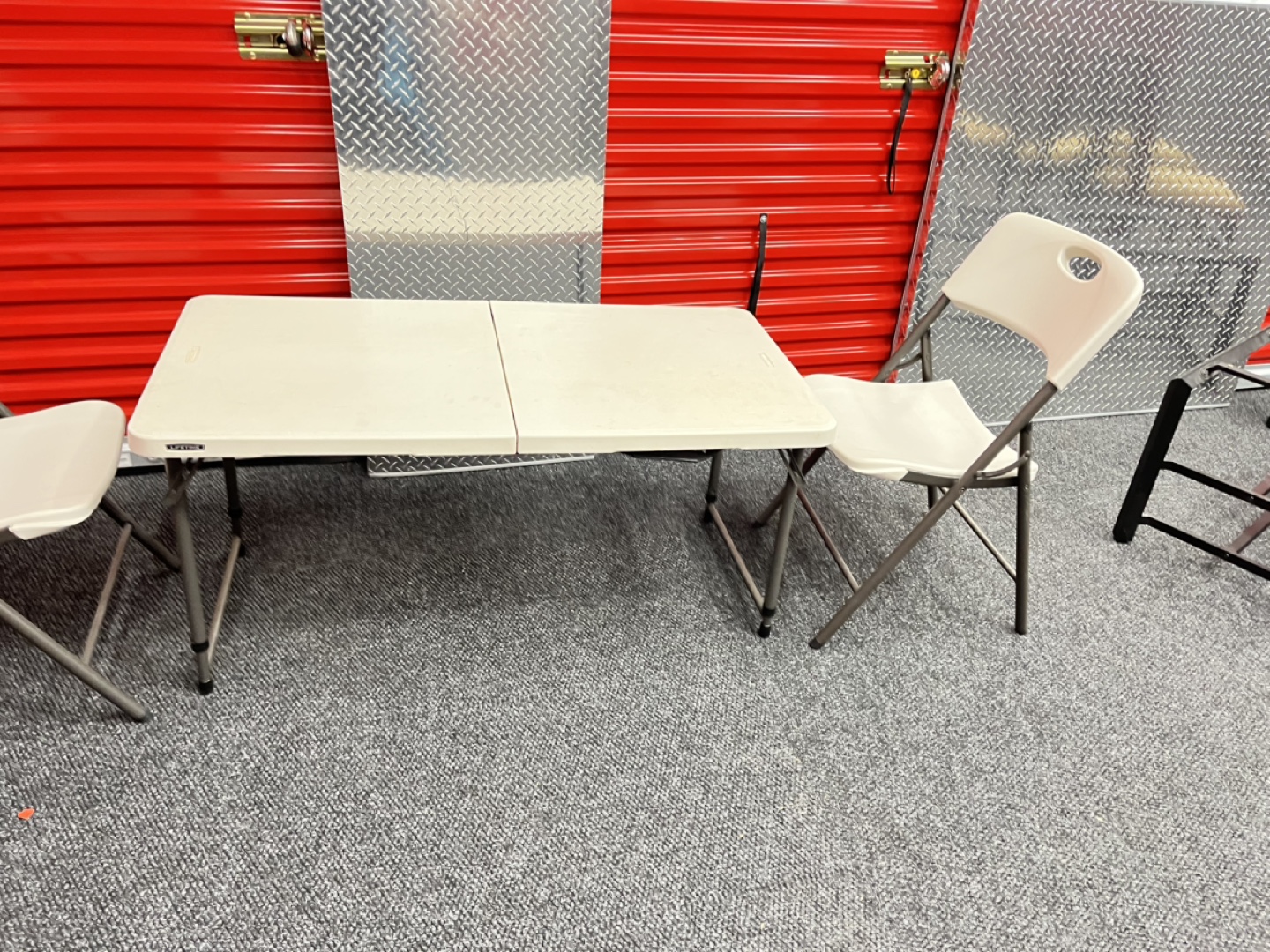Lifetime Folding Table and Two Chairs Set - photo 2
