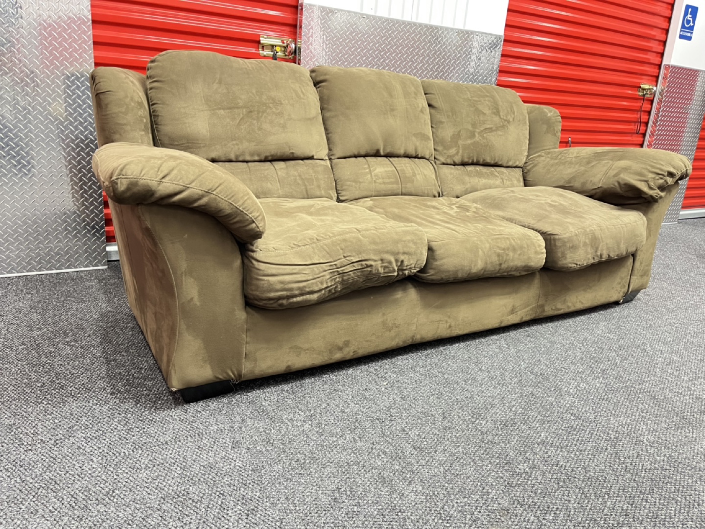 Used Brown Sofa