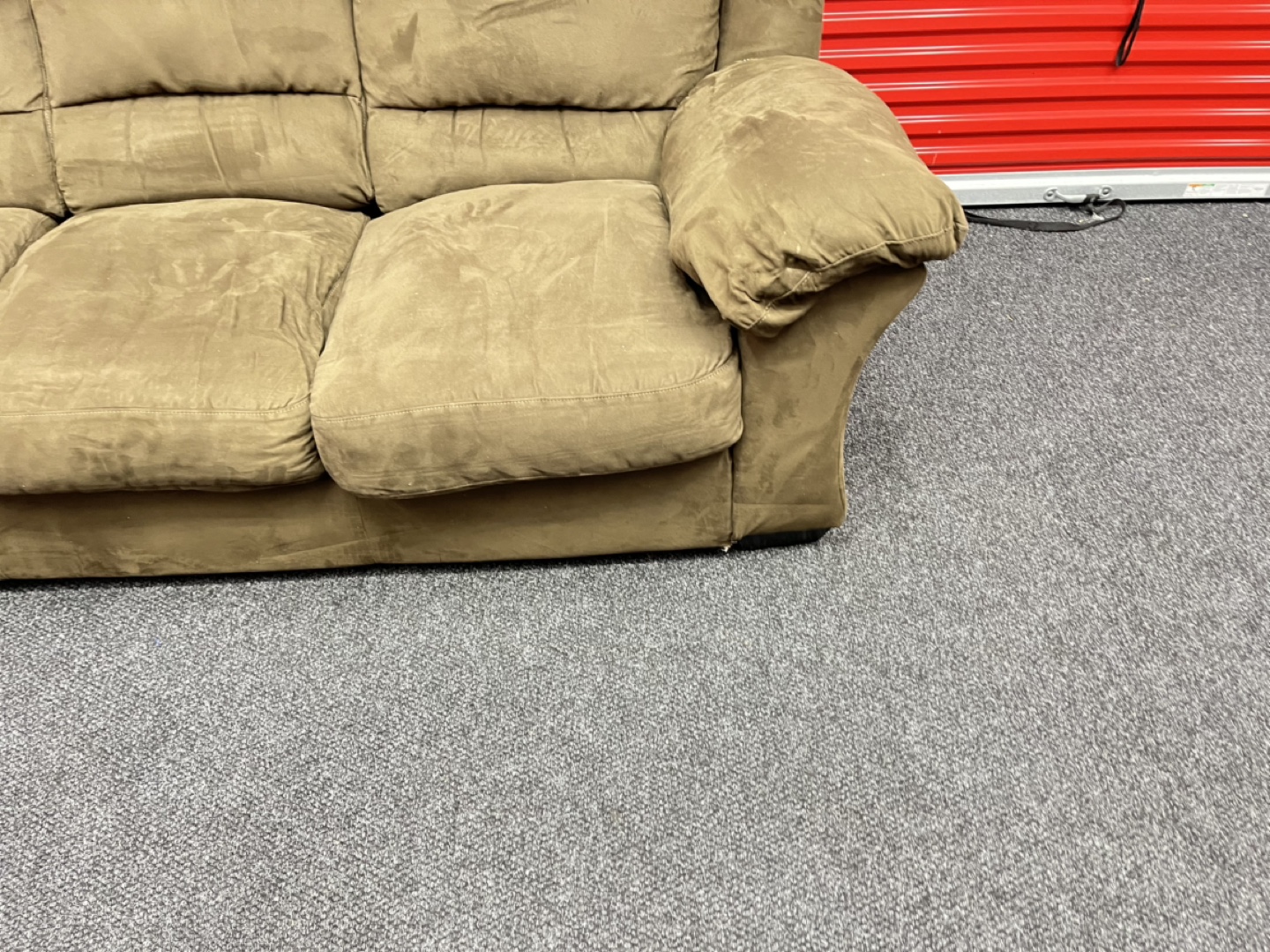 Used Brown Sofa - photo 5