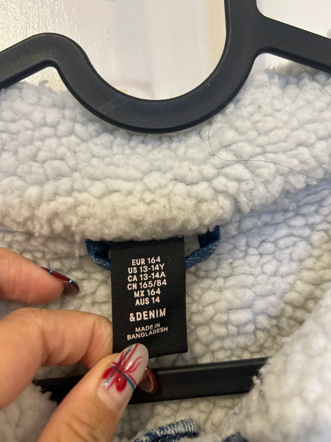 Denim Jacket with Sherpa Lining image indicator(2)