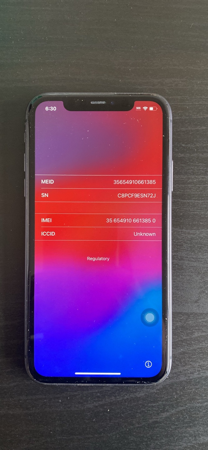 iPhone 11 Activation Locked