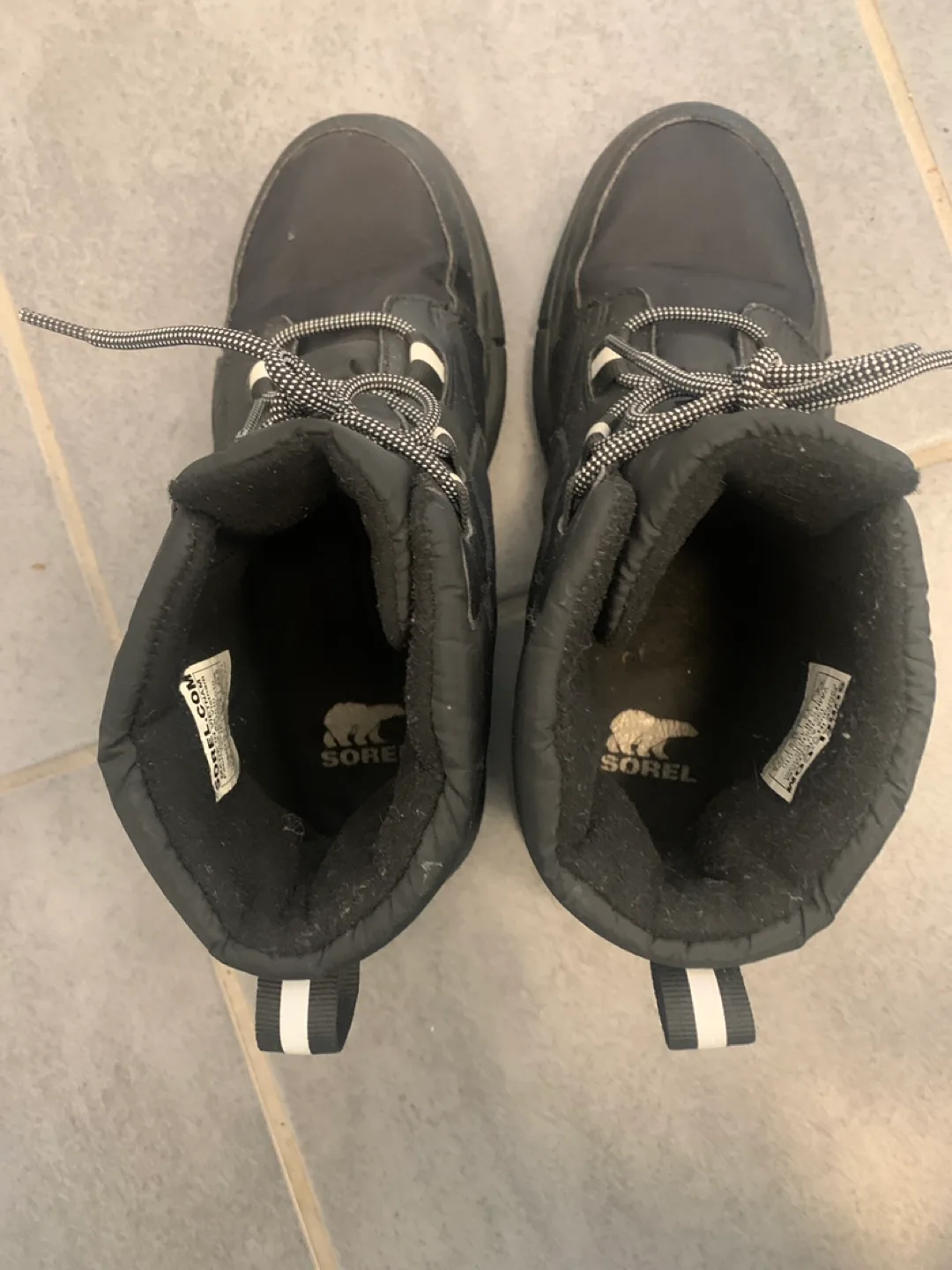 Sorel women or kid’s Black Winter Boots - Size 6.5 image indicator(4)