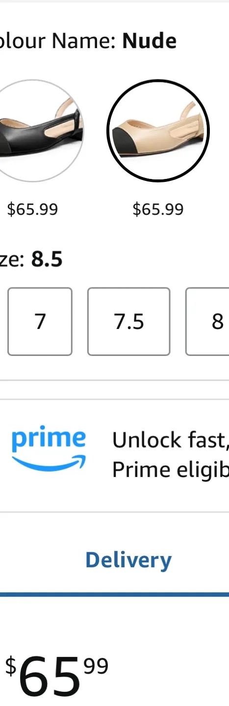 A New Day Women's Slingback Heels, Size 8.5 image indicator(3)