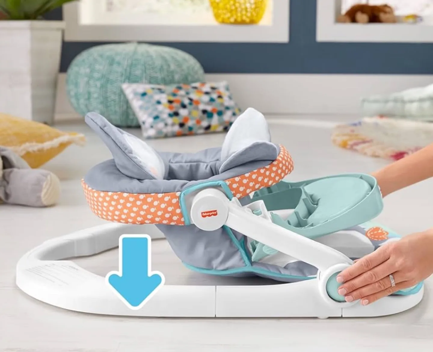 Fisher-Price Sit-Me-Up Floor Seat, Penguin Design image indicator(3)