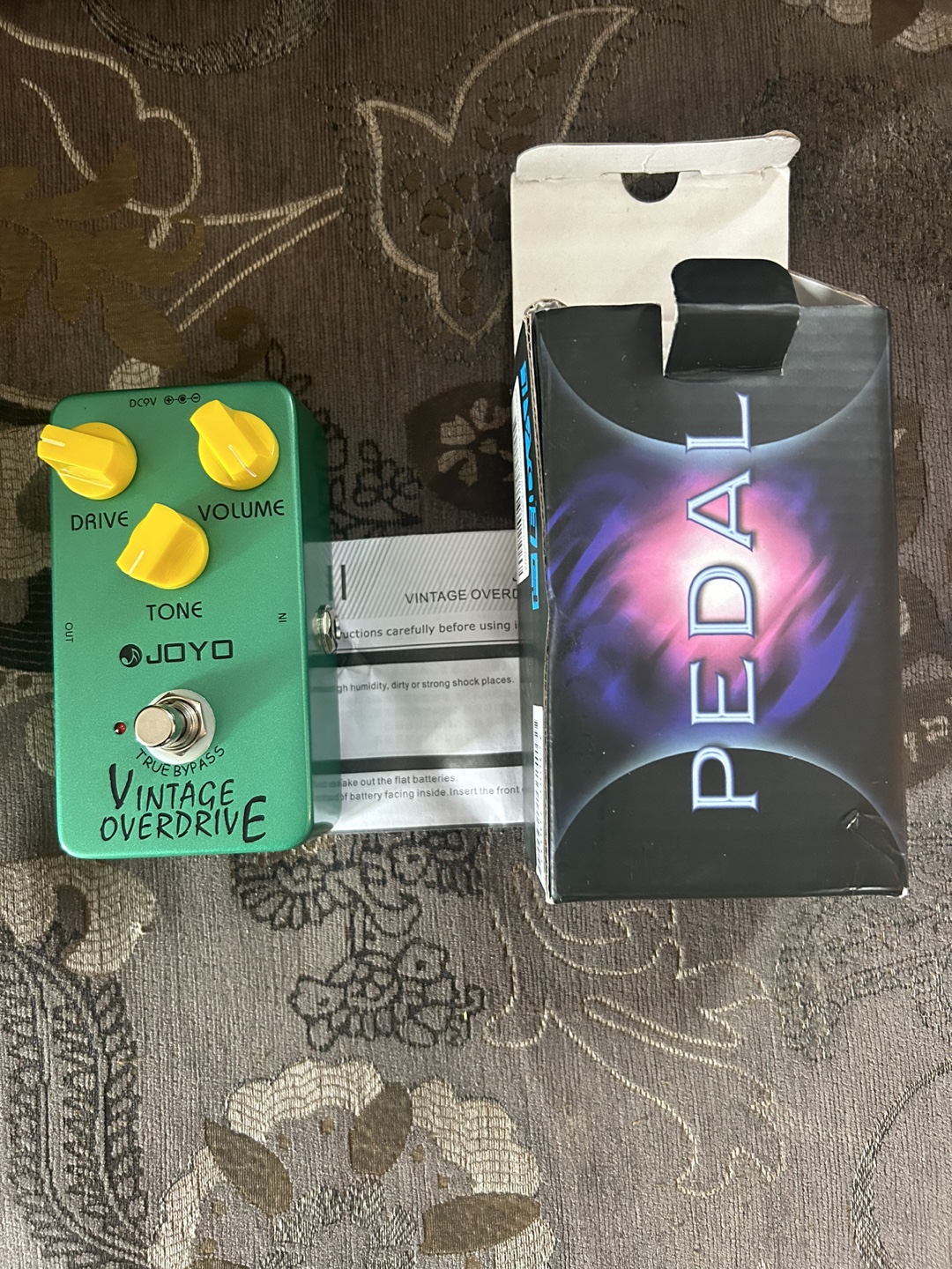 Joyo Vintage Overdrive Guitar Pedal