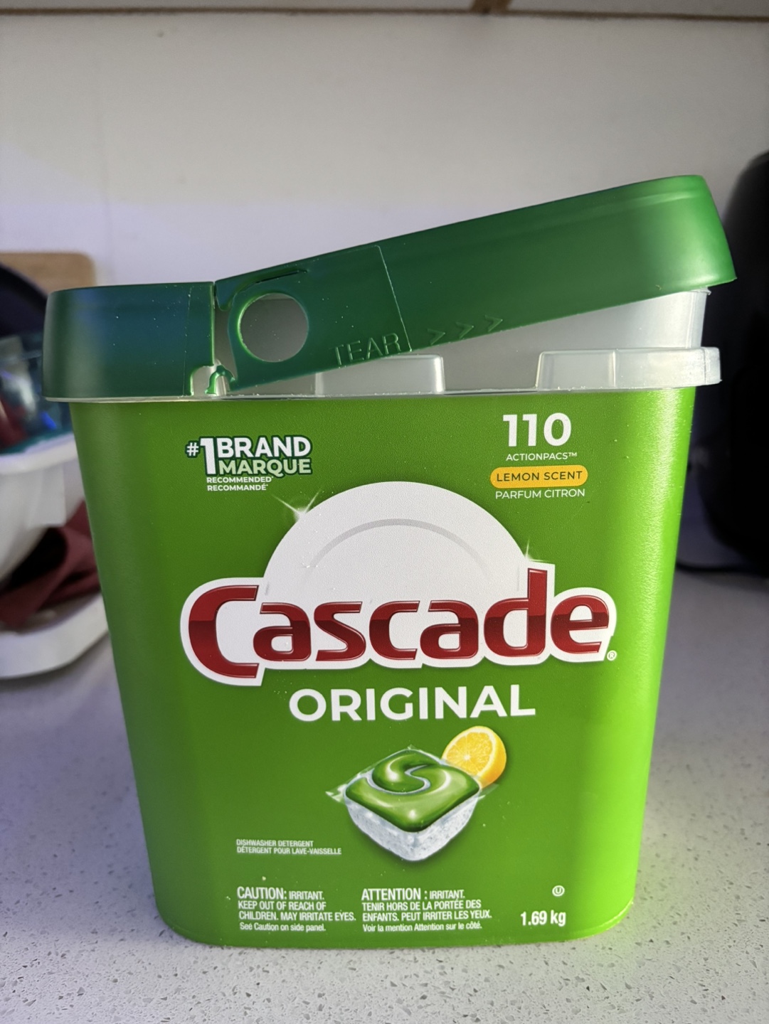 Cascade Original Actionpacs Dishwasher Detergent