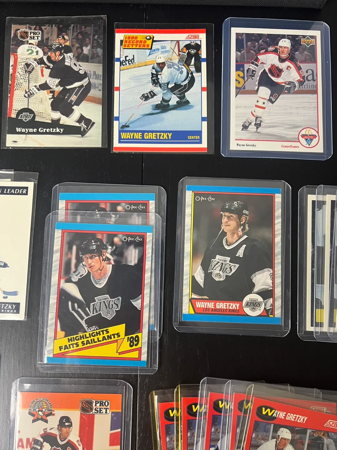 Wayne Gretzky Hockey Card Lot image indicator(5)