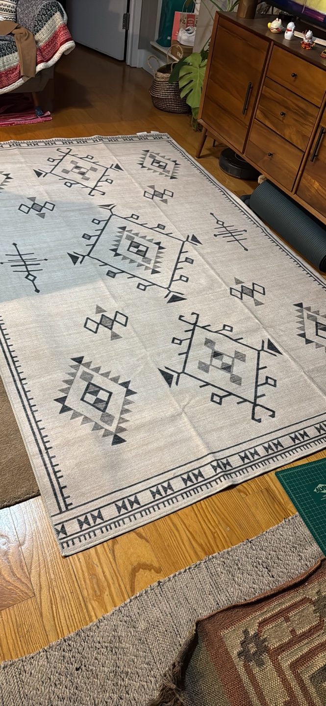 nuloom 5’x8’ Evalyn Southwestern Machine Washable Area Rug - photo 3