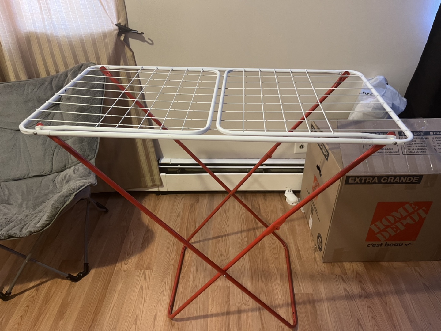 Portable Foldable Clothes Drying Rack
