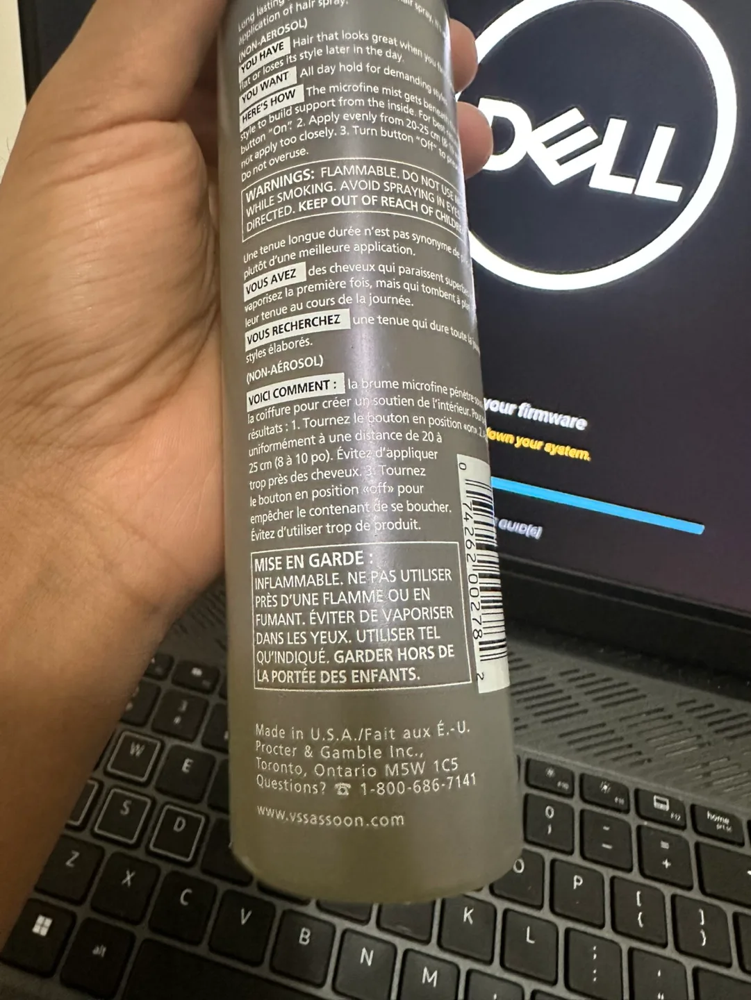 Sassoon Ultra Firm Hair Spray image indicator(3)