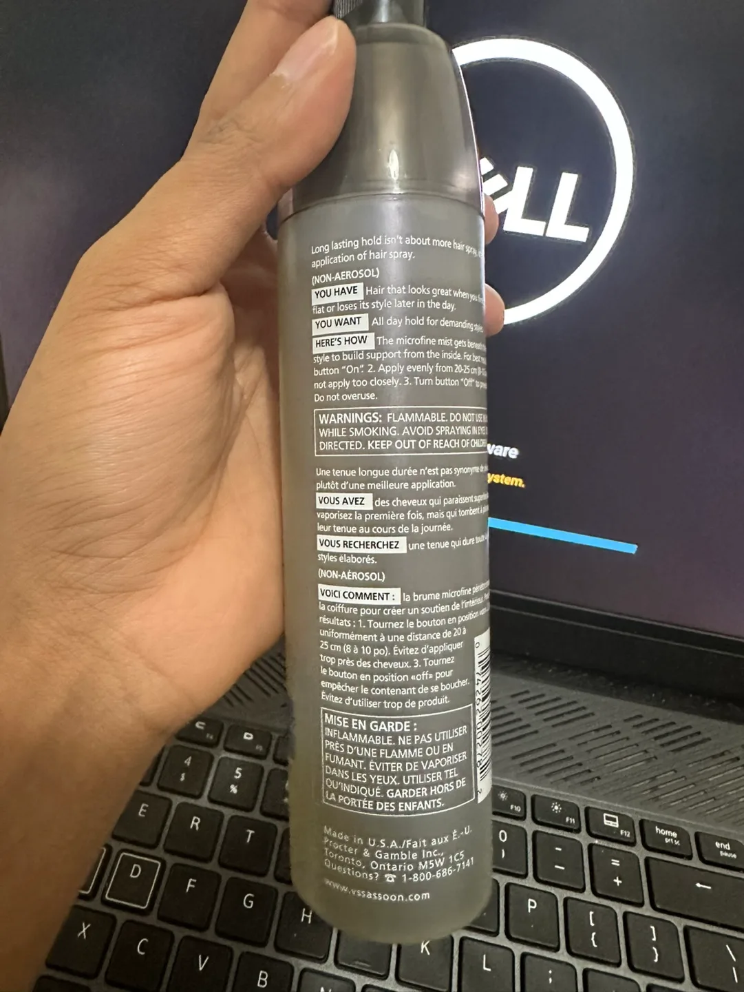 Sassoon Ultra Firm Hair Spray image indicator(4)