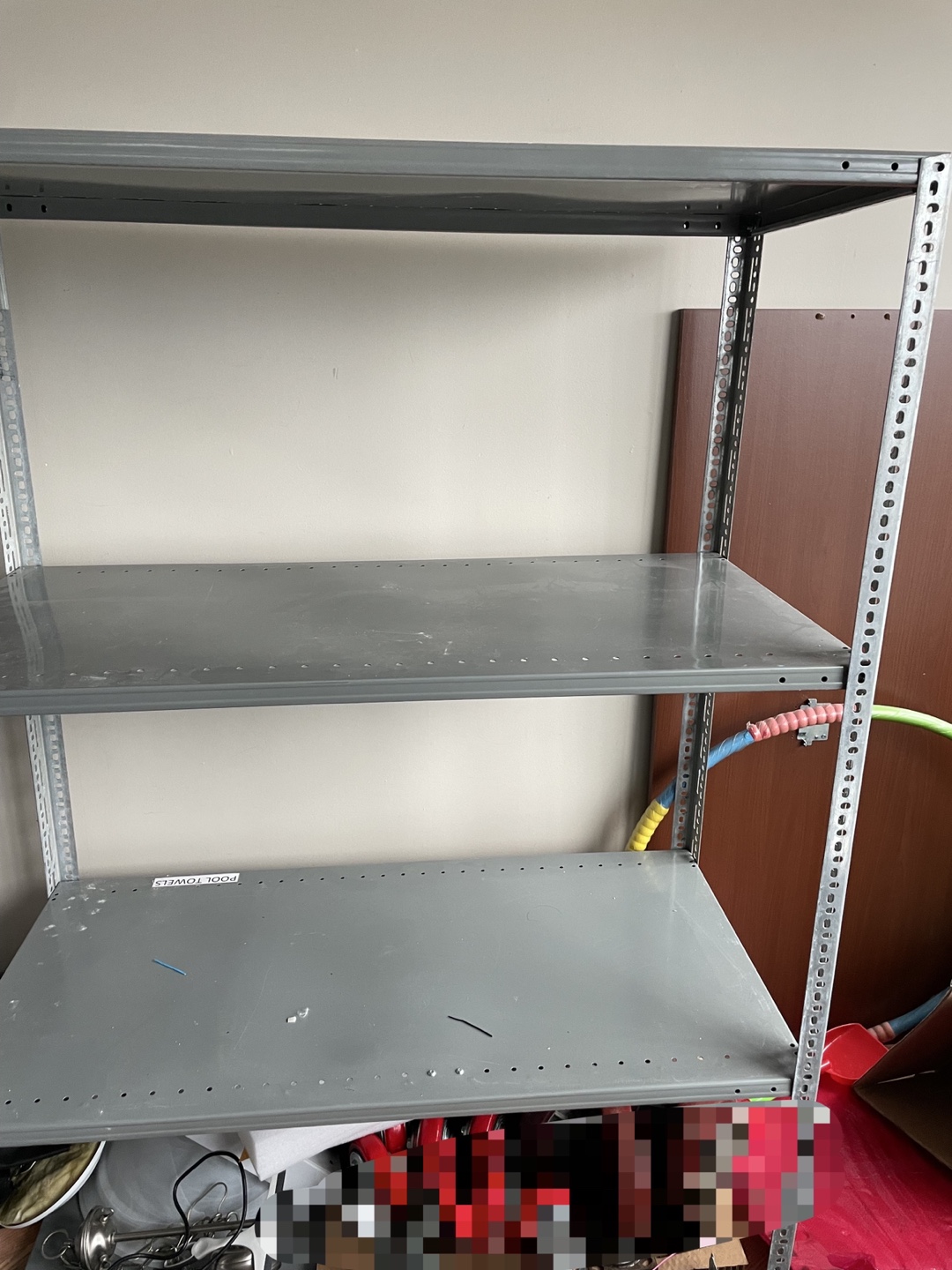 Metal Shelving Unit - 4 Shelves