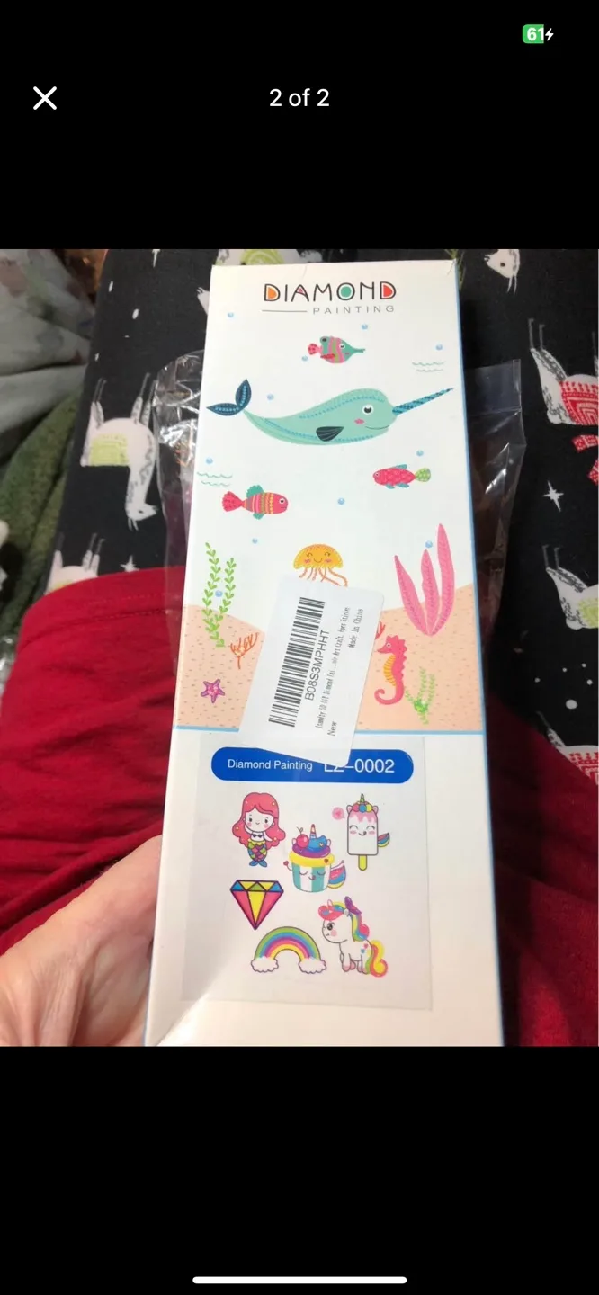 Diamond Painting Kit - Mermaid, Unicorn, Rainbow image indicator(2)