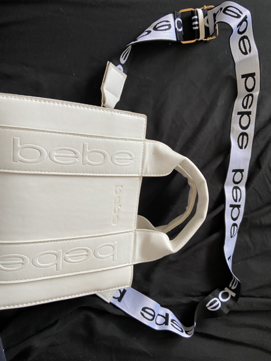 White Bebe Handbag