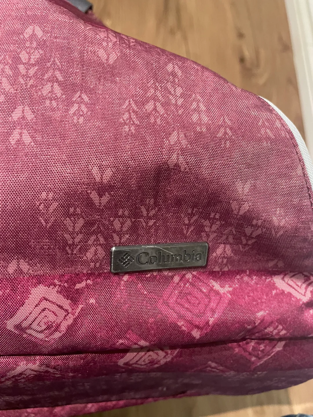 Columbia Maroon Tote Bag image indicator(5)