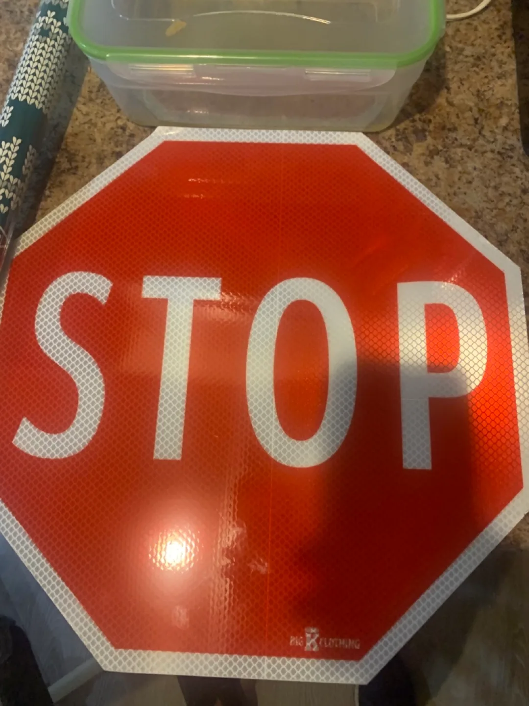 Octagonal Stop Sign Blank thumbnail