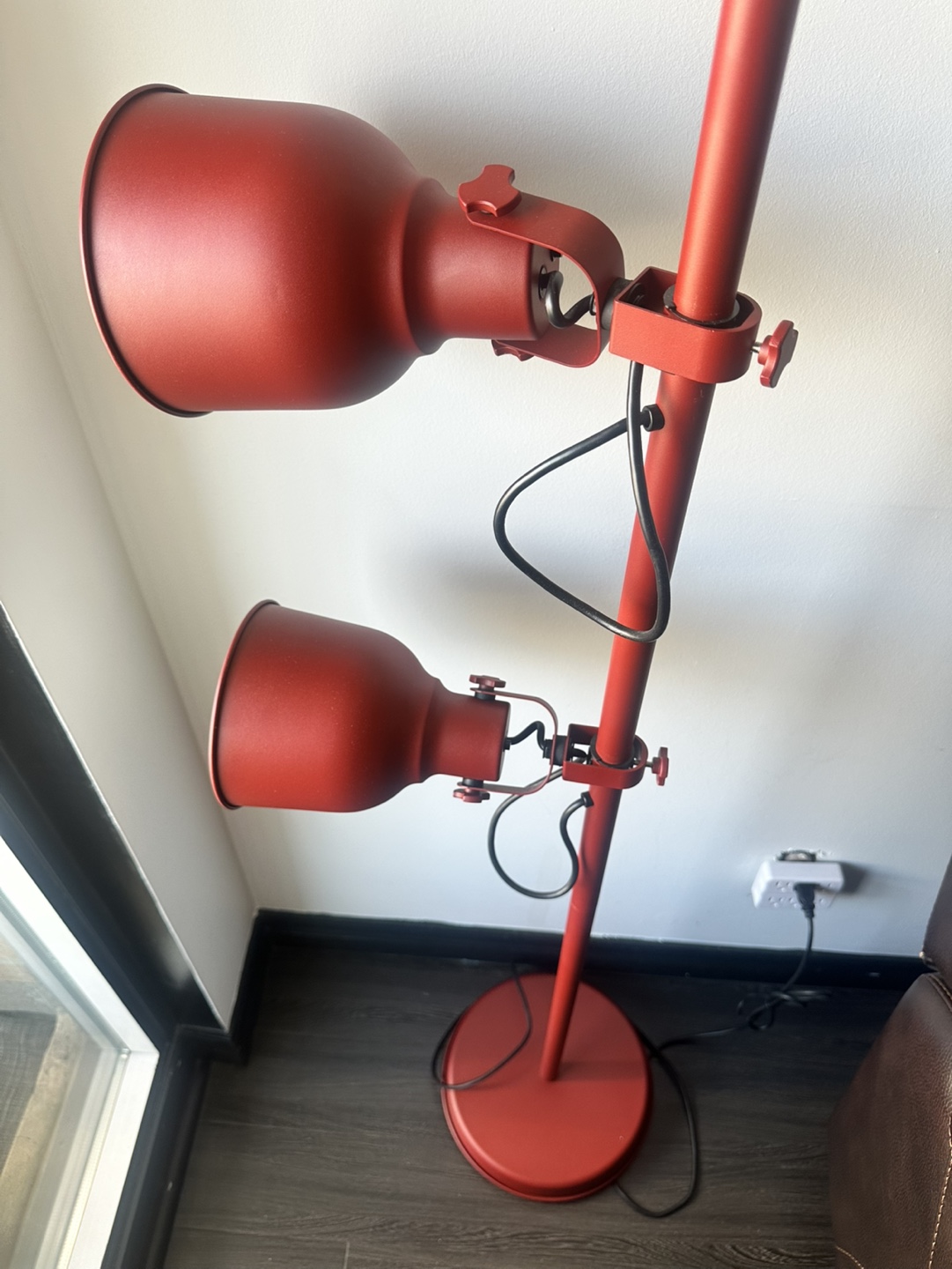 IKEA HEKTAR Floor Lamp - Brown-Red - photo 3
