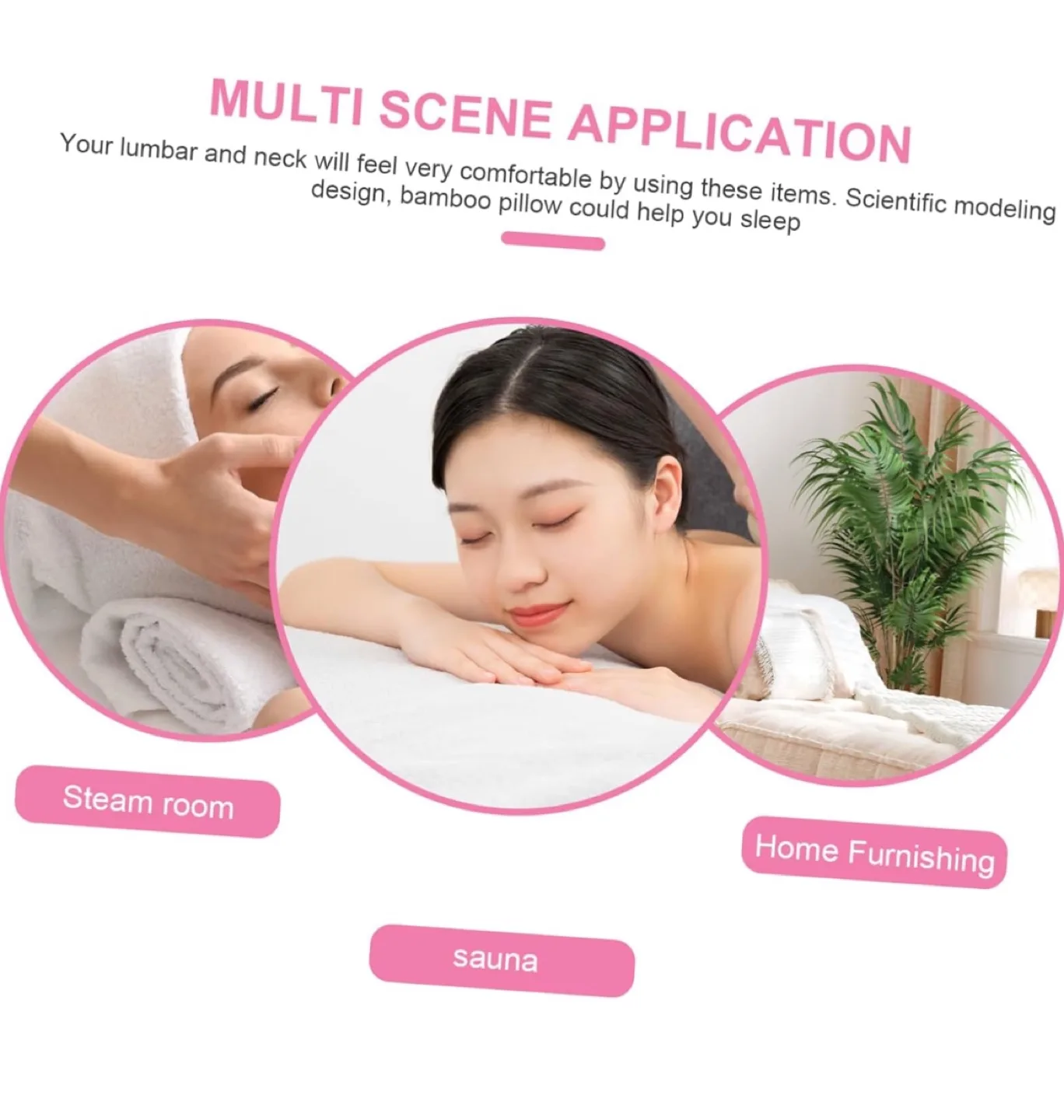 Bamboo Neck and Lumbar Support Pillow image indicator(5)