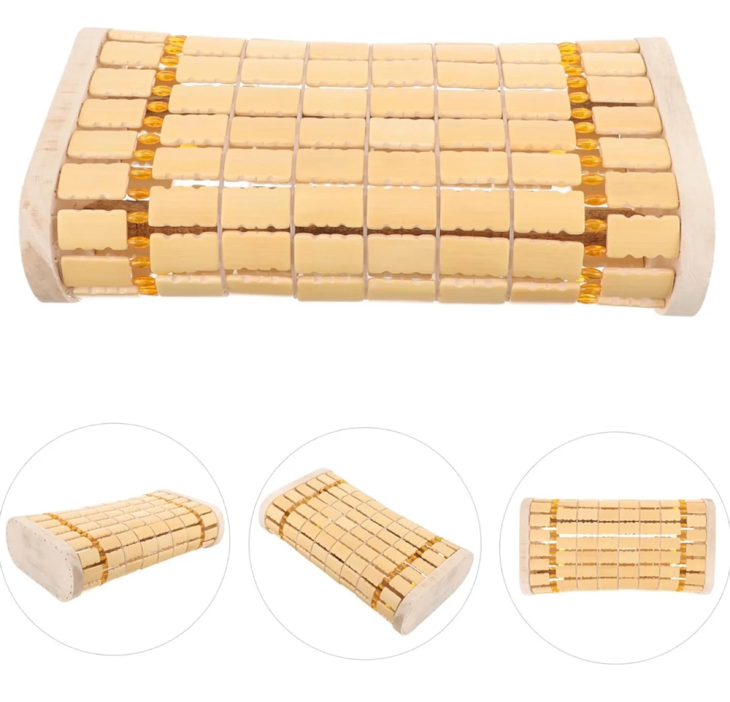 Bamboo Neck and Lumbar Support Pillow image indicator(3)