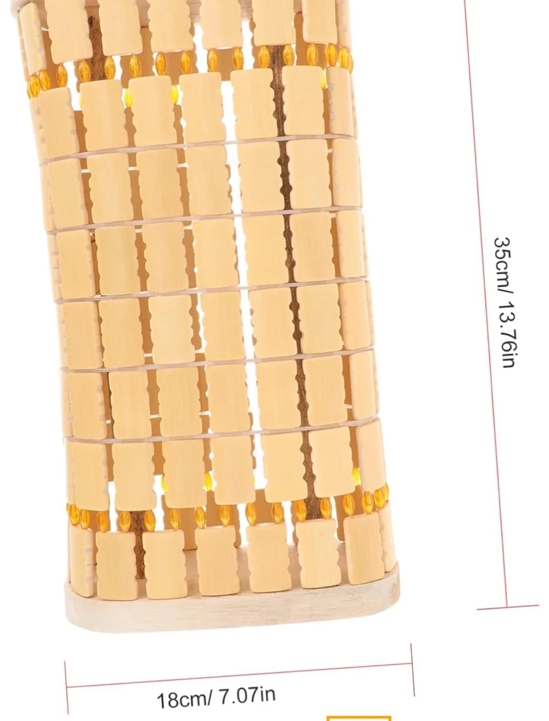 Bamboo Neck and Lumbar Support Pillow image indicator(6)