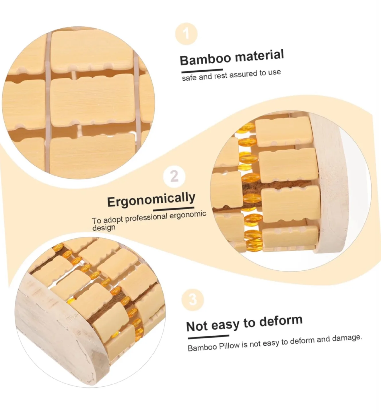 Bamboo Neck and Lumbar Support Pillow image indicator(9)