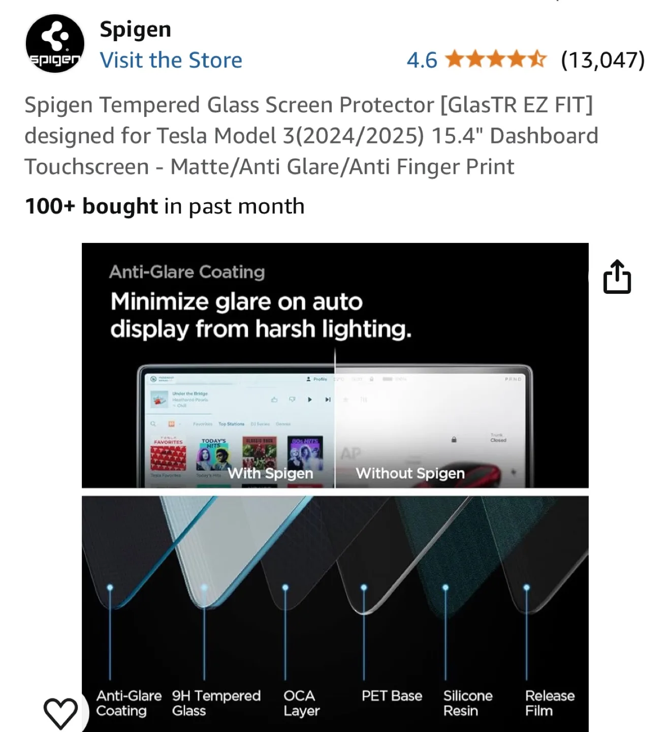 Spigen Tesla glass screen Protector image indicator(5)