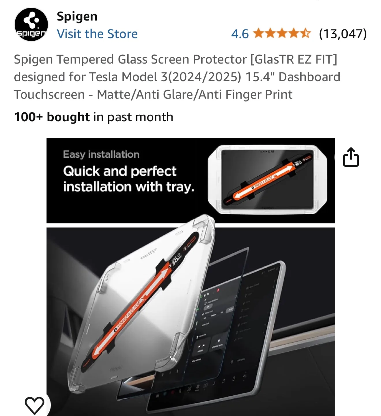 Spigen Tesla glass screen Protector image indicator(4)